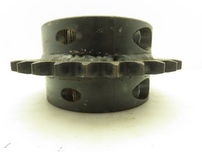 #80 Roller Chain Split C-Hub Sprocket 1" Pitch 32 Teeth 4-7/16" Keyed Bore