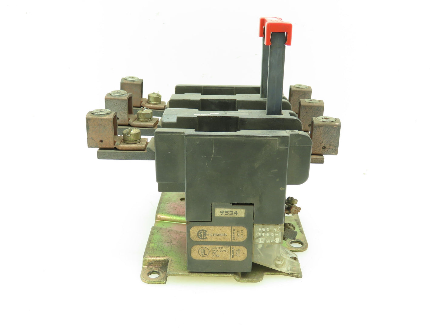 Square D 9065SEO12 Ser A Thermal Overload Relay Melting Alloy 600V 3-Pole