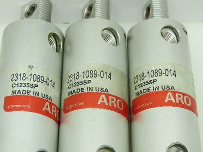 Ingersoll-Rand 2318-1089-014 Numatic Double Acting Cylinder 1-1/8"Bore 1.5"Str.