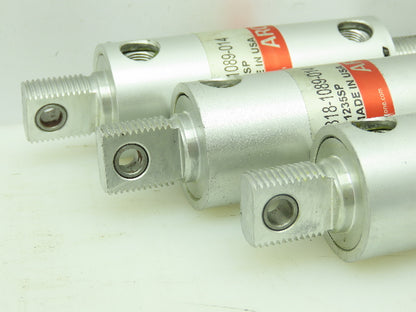 Ingersoll-Rand 2318-1089-014 Numatic Double Acting Cylinder 1-1/8"Bore 1.5"Str.