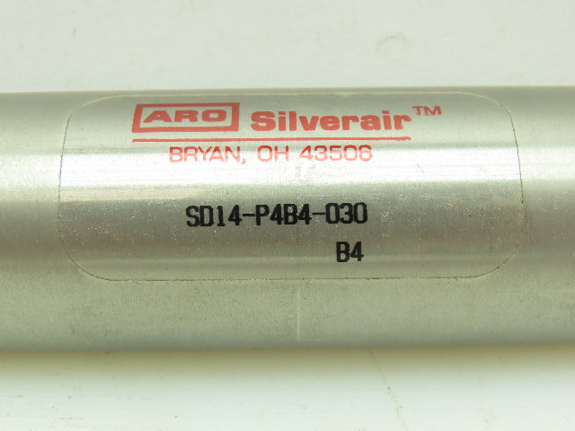 ARO SD14-P4B4-030 Silverair Pneumatic Double Acting Cylinder 1-1/4"Bore 3"Stroke