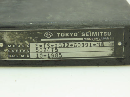 Tokyo E-TS-1072-60391-M6 Seimitsu Pulcom Measuring Gauge Head E-TS-1072