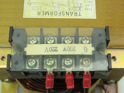 Gomi E2564-254-503 Transformer 200/220VAC Pri 15-28-100/110V Sec. 770VA 1 Ph