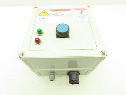 Cutler Hammer CE12BNC310 Motor Starter 1-1.6 FLA 3Ø 6 x 6" Enclosure 24VDC Coil