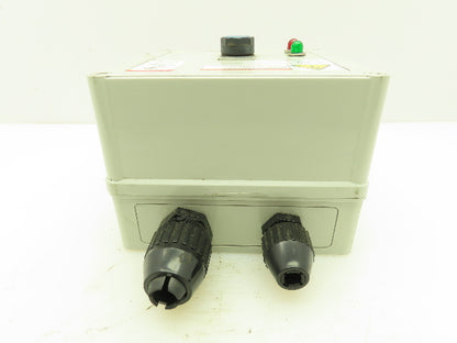 Cutler Hammer CE12BNC310 Motor Starter 1-1.6 FLA 3Ø 6 x 6" Enclosure 24VDC Coil