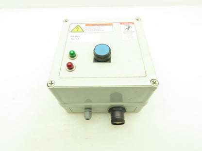 Cutler Hammer CE12BNC310 Motor Starter 1-1.6 FLA 3Ø 6 x 6" Enclosure 24VDC Coil