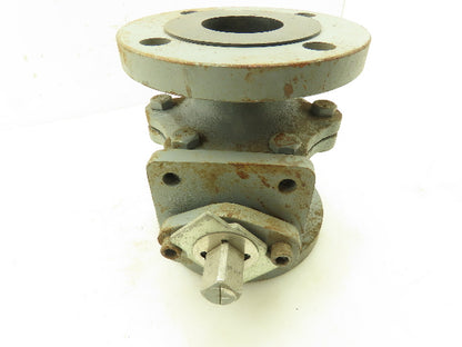 Watts G4000  2Pc Cast Iron Flanged 2-1/2" Regulator Ball Valve 4-Bolt 200 CWP