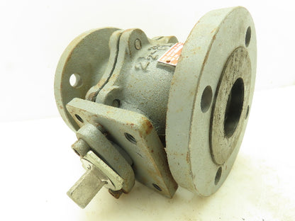 Watts G4000  2Pc Cast Iron Flanged 2-1/2" Regulator Ball Valve 4-Bolt 200 CWP