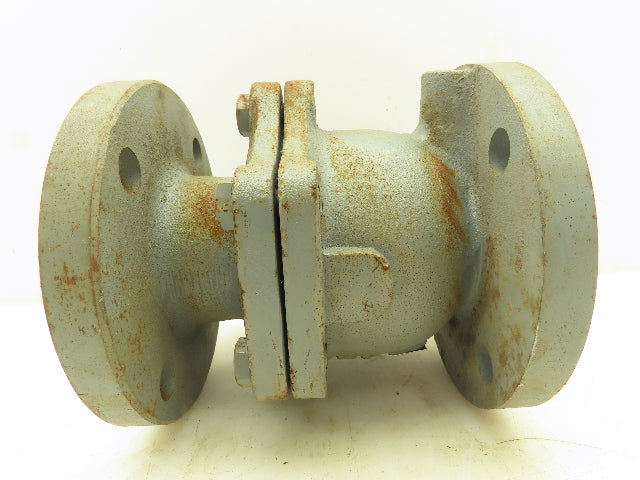 Watts G4000  2Pc Cast Iron Flanged 2-1/2" Regulator Ball Valve 4-Bolt 200 CWP