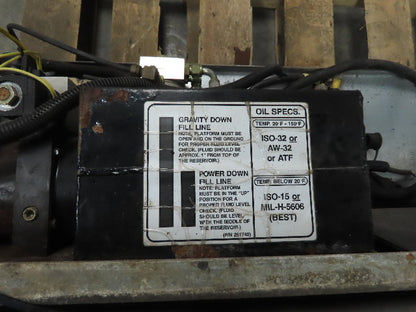 Maxon 3MR-44 12 Volt DC Lift Gate Hydraulic Power Unit 260545