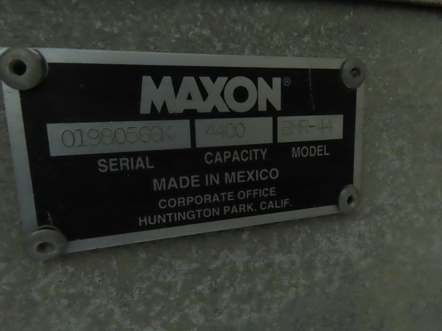 Maxon 3MR-44 12 Volt DC Lift Gate Hydraulic Power Unit 260545