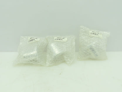 Agilent KAH40150A Varian Hose Adapter NW40 1.51.62 inch Male Aluminum Lot of 3