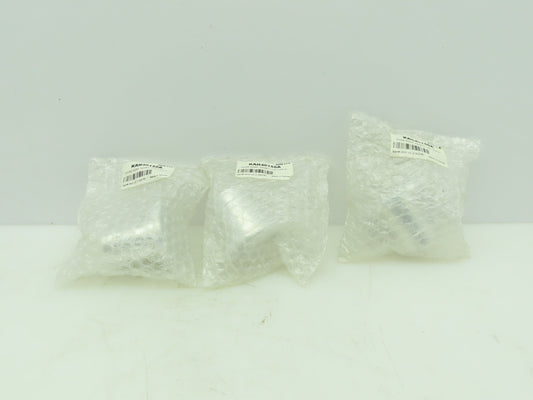 Agilent KAH40150A Varian Hose Adapter NW40 1.51.62 inch Male Aluminum Lot of 3