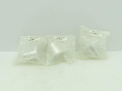 Agilent KAH40150A Varian Hose Adapter NW40 1.51.62 inch Male Aluminum Lot of 3
