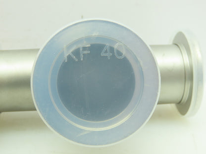 Agilent KT01500246 Tee NW40 Klamp Flange Fitting Stainless Steel 1.5"