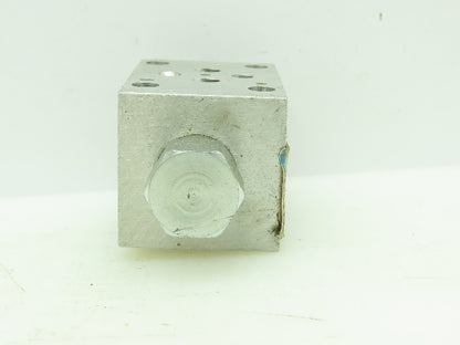 Dynex S8640-D03-P-V-20 Hydraulic Inlet Pressure Sandwich Check Valve 3000PSI D03