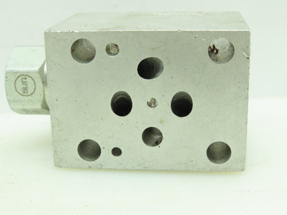 Dynex S8640-D03-P-V-20 Hydraulic Inlet Pressure Sandwich Check Valve 3000PSI D03