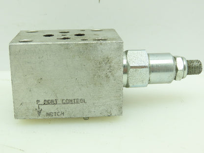 Dynex S8620-D03-P-V-21 Hydraulic Flow Control Sandwich Valve 3000 PSI  D03