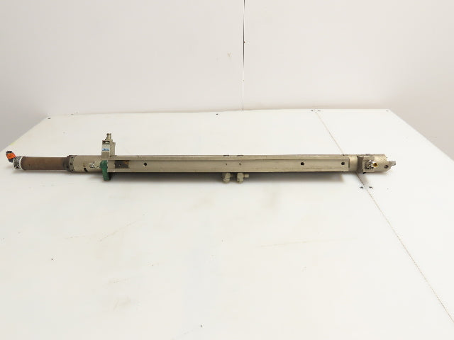 Weber 110 9198 10.00 Pneumatic Electric Fixtured Screwdriving System 9" Stroke