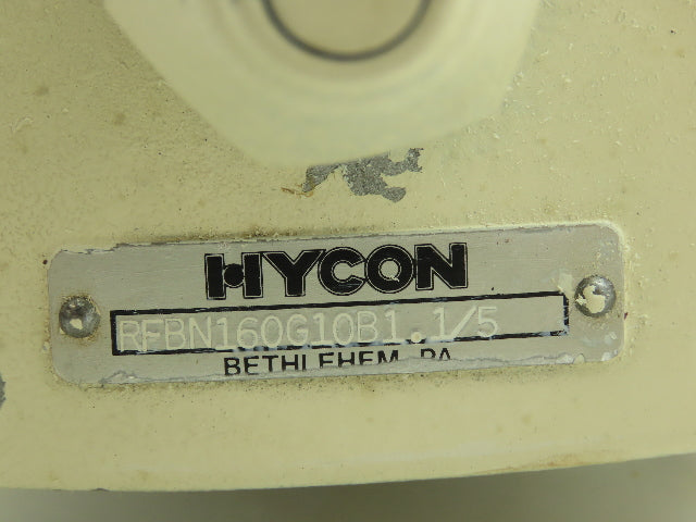 Hycon RFBN160G10B1.1/5 Hydraulic Filter Assembly
