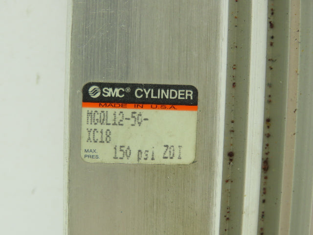 SMC MGQL12-50 Pneumatic Double Acting Air Compact Cylinder 12mm Bore 50mm Str