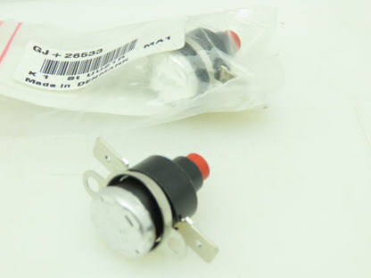 Glunz & Jensen 26533 Temp Switch Manual Reset 23EN123 GJ+26533-C00:DK Lot of 2