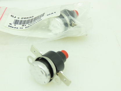 Glunz & Jensen 26533 Temp Switch Manual Reset 23EN123 GJ+26533-C00:DK Lot of 2