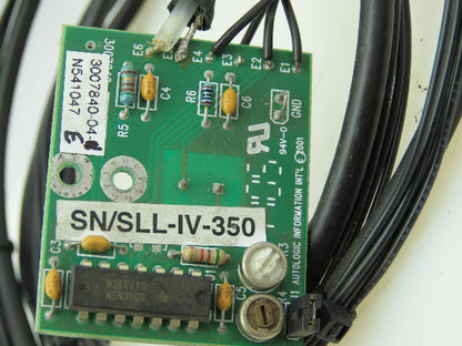 Autologic Information International SN/SLL-IV-350 PCB Assembly Circuit Board