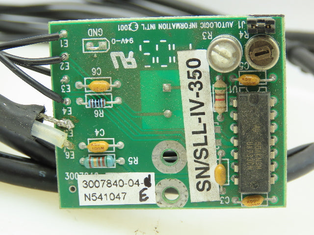 Autologic Information International SN/SLL-IV-350 PCB Assembly Circuit Board