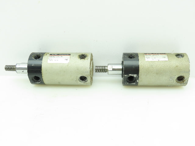 SMC NCGTN50 Pneumatic Double Acting Air Cylinder 2"Bore 0.5"Stroke LOT OF 2