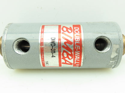 Bimba DWD-311-4 Pneumatic Double Wall/Acting Air Cylinder 1.25"Bore 1"Str 200PSI