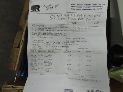 Victor-Taichung VR-450 Cross Head 2217 Small Link LP-2210 For Presses Extrubers