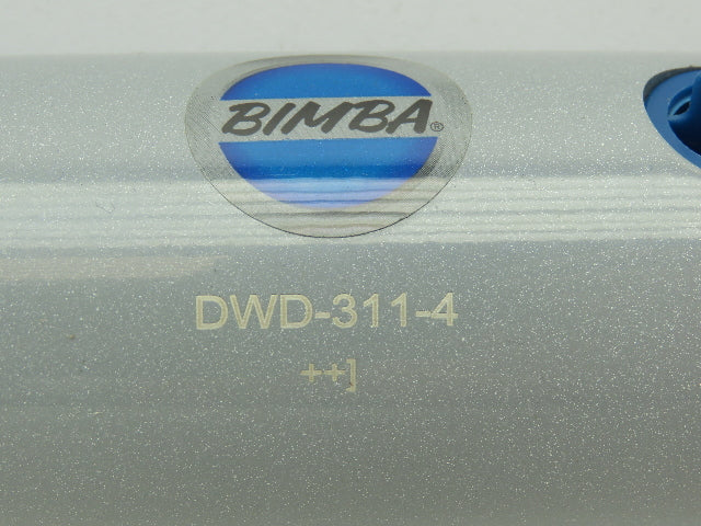 Bimba DWD-311-4 Pneumatic Double Wall/Acting Air Cylinder 1.25"Bore 1"Str 200PSI