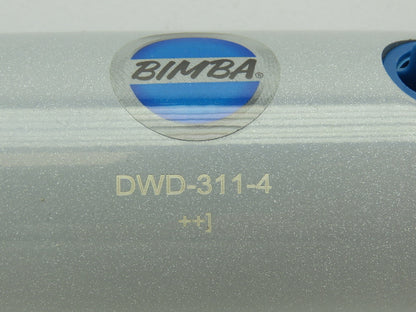 Bimba DWD-311-4 Pneumatic Double Wall/Acting Air Cylinder 1.25"Bore 1"Str 200PSI