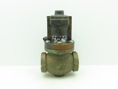 Magnatrol 43S18 Bronze Solenoid Valve Type S Full Port 2-1/2" NPT 25PSI 120V NC