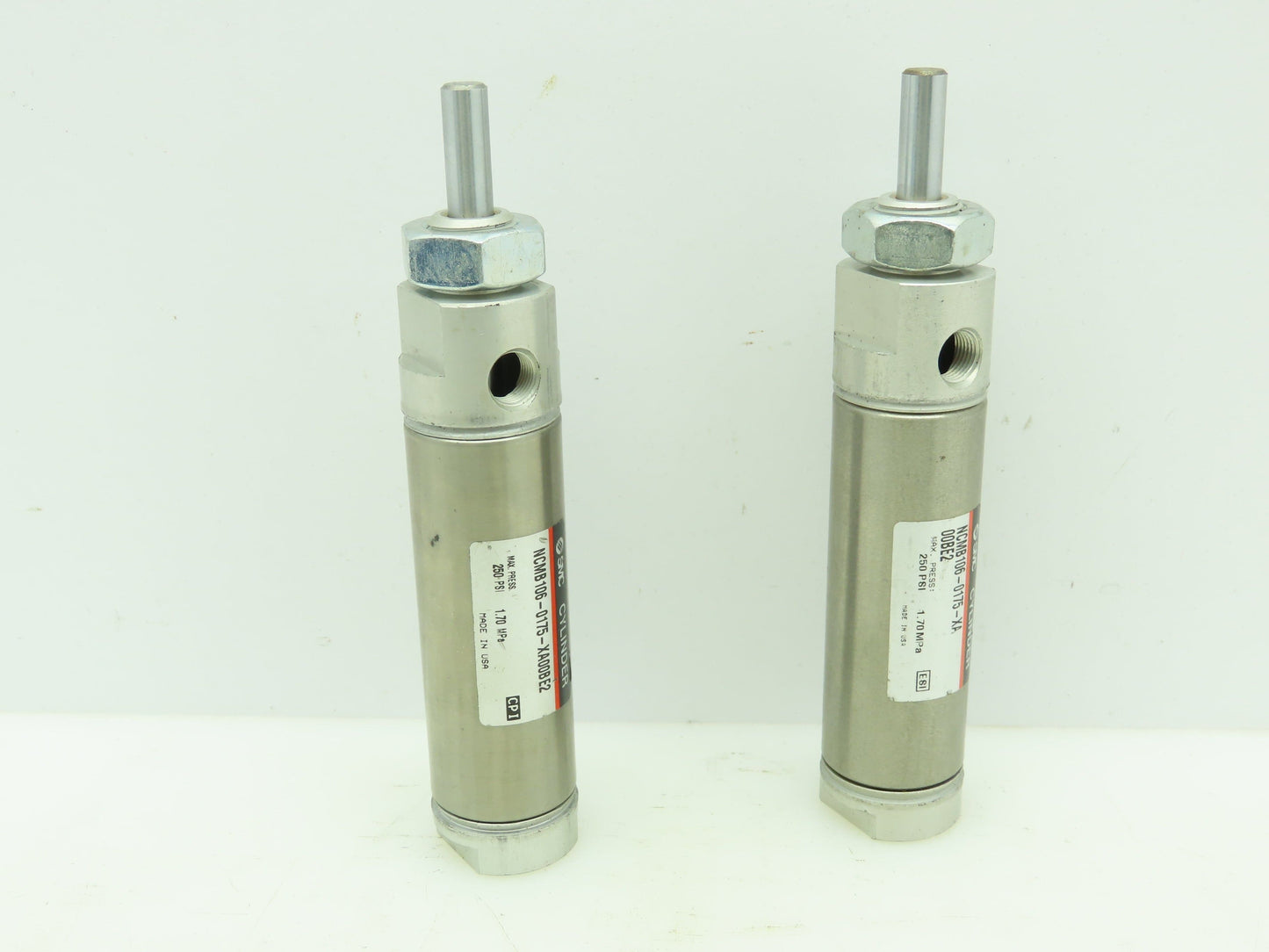 SMC NCMB106-0175 Pneumatic Double Acting Air Cylinder 1-1/16"B 1.75"Str LOT OF 2