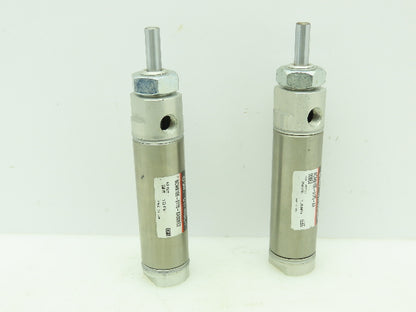 SMC NCMB106-0175 Pneumatic Double Acting Air Cylinder 1-1/16"B 1.75"Str LOT OF 2