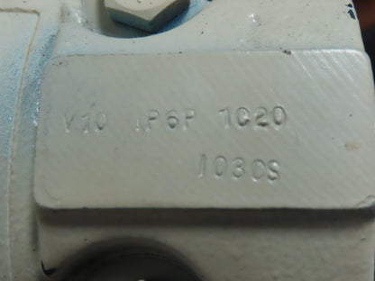 Vickers V10-1P6P-1C20 Hydraulic Vane Pump 1.5Gal Reservoir D3W3CY Control Valves