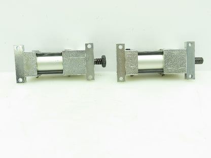 PHD NPGMS10 Pneumatic Double Acting Air Cylinder 1-1/8"Bore 1/2"Stroke LOT OF 2