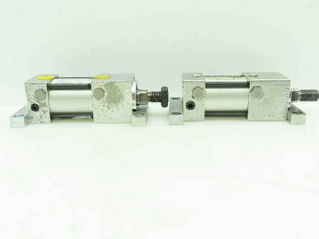 PHD NPGMS10 Pneumatic Double Acting Air Cylinder 1-1/8"Bore 1/2"Stroke LOT OF 2
