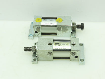 PHD NPGMS10 Pneumatic Double Acting Air Cylinder 1-1/8"Bore 1/2"Stroke LOT OF 2