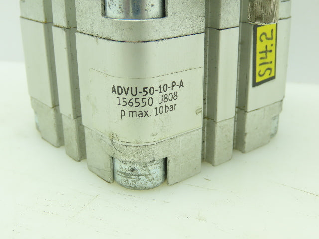 Festo ADVU-50-10-P-A Double Acting Pneumatic Air Cylinder 50mm Bore 10mm Stroke