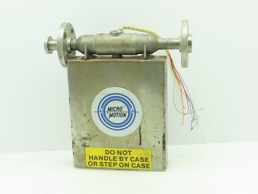 Micro Motion DS025H124SU Mass Flow Sensor Meter Type 22 Factor 28386