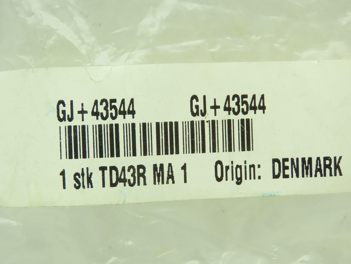 Glunz Jensen GJ+43544 Plastic Roller End 20MM ID 44.4MM OD