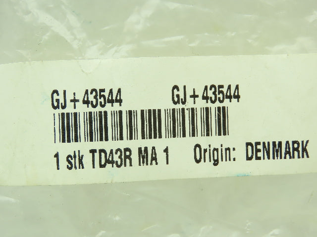Glunz Jensen GJ+43544 Plastic Roller End 20MM ID 44.4MM OD