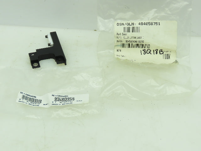 Glunz Jensen SE+58854005 Aluminum Bracket Roller Lifting Laser D Plate