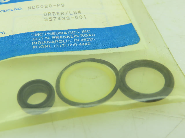 SMC NCG020-PS Pneumatic Air Cylinder Seal Gasket Repair Maintenance Kit LOT OF 5