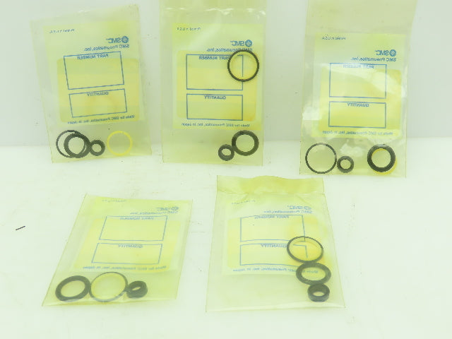 SMC NCG020-PS Pneumatic Air Cylinder Seal Gasket Repair Maintenance Kit LOT OF 5