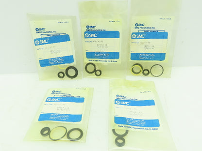 SMC NCG020-PS Pneumatic Air Cylinder Seal Gasket Repair Maintenance Kit LOT OF 5