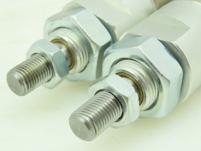 SMC NCME125-0200C Pneumatic Double Acting Air Clinder 1-1/4"Bore 2"Str LOT OF 2